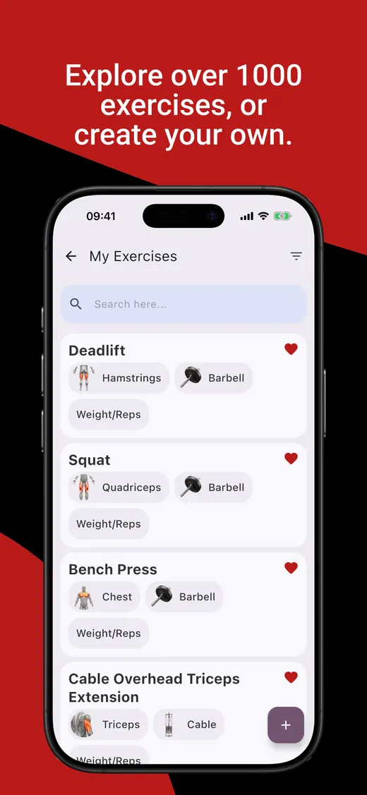 Explore over 1,000 exercises or create your own in Parrot's exercise library.